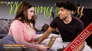 Sevgilim ve ben, amatör bir film çekimi için annemi dahil ettik.